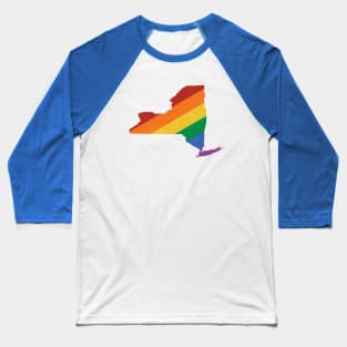 New York Pride Baseball T-Shirt